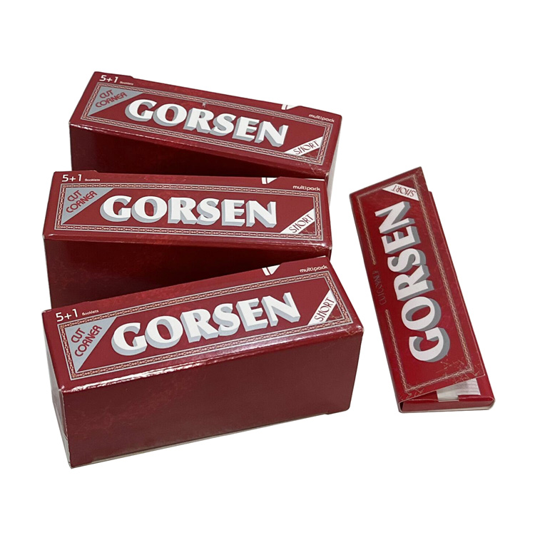 Custom White Single Wide Rolling Paper from China manufacturer Gorsen