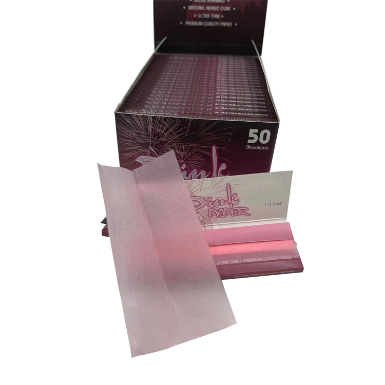 DIY Pink Transparent Rolling Paper from China manufacturer Gorsen